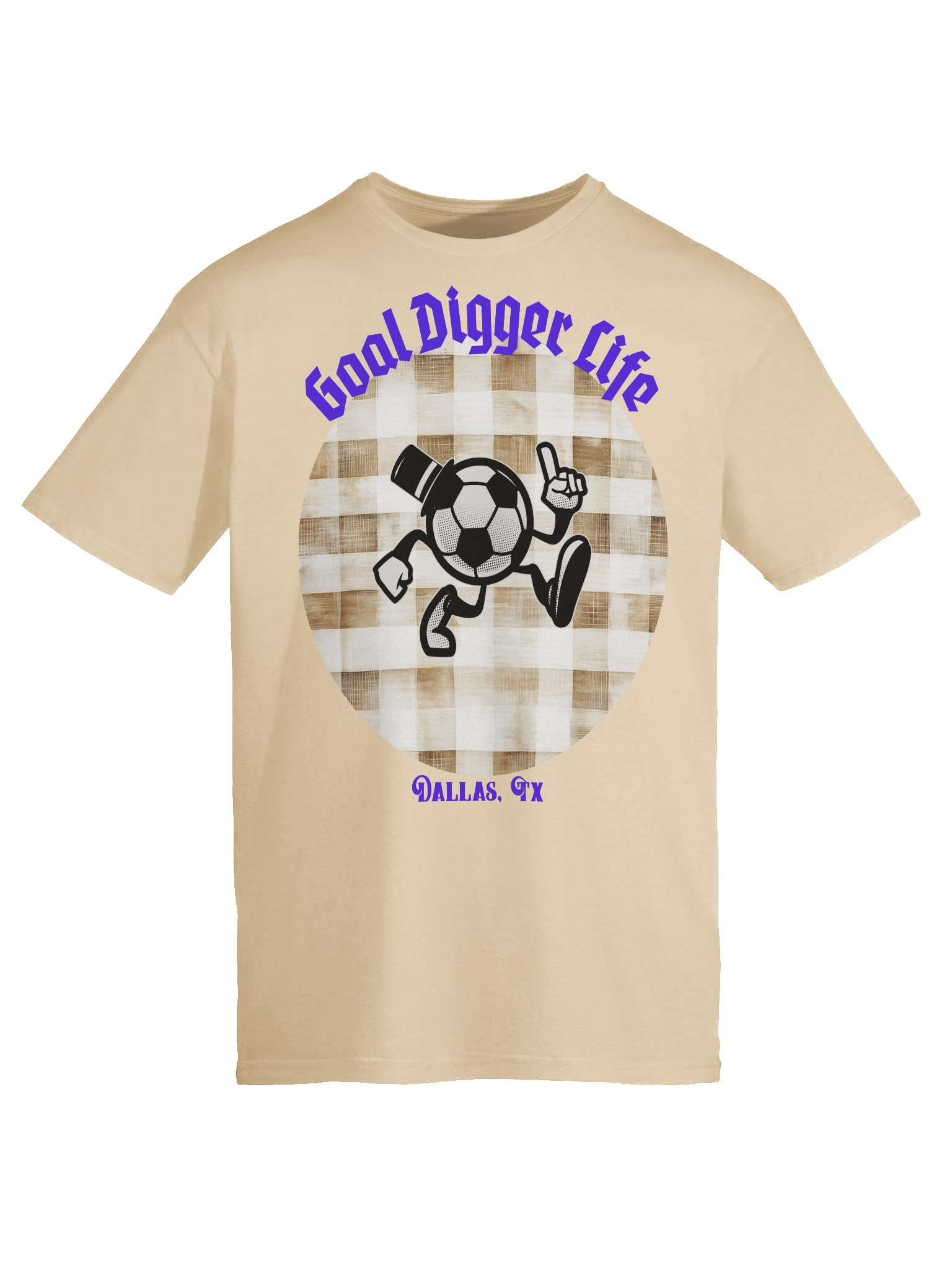 Soccer Ball Top Hat Pointing T-Shirt product image (29)