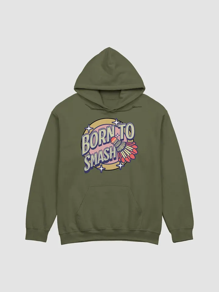 Born To Smash Badminton Champion Hoodie product image (1)