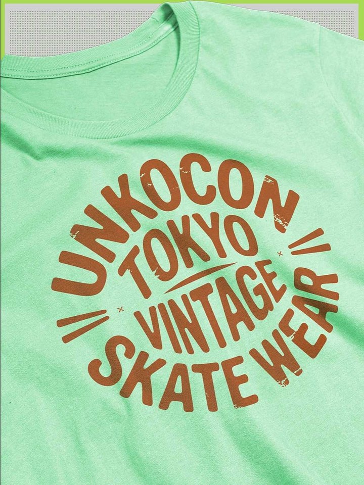 Vintage Skate T-Shirt | Tokyo Y2K Skate Wear | Retro Japanese Graphic Tee product image (18)
