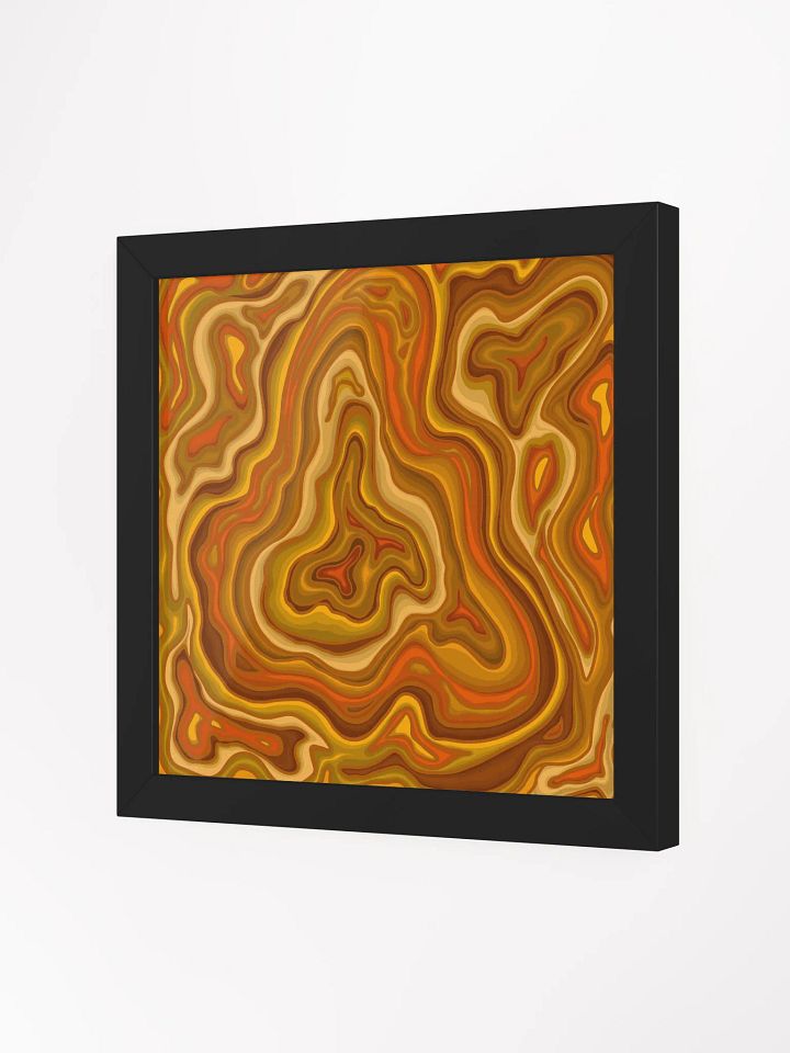 Vibrant Ayous Wood Framed Matte Poster - Stone N 10 product image (20)