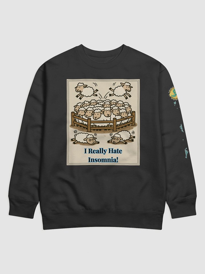 I Really Hate Insomnia (Both) Cotton Heritage Premium Sweatshirt product image (7)