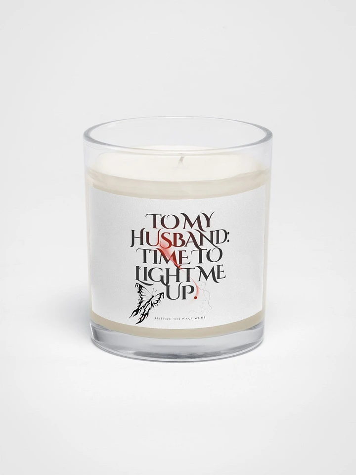 Husband Light Me Up Soy Wax Candle product image (1)