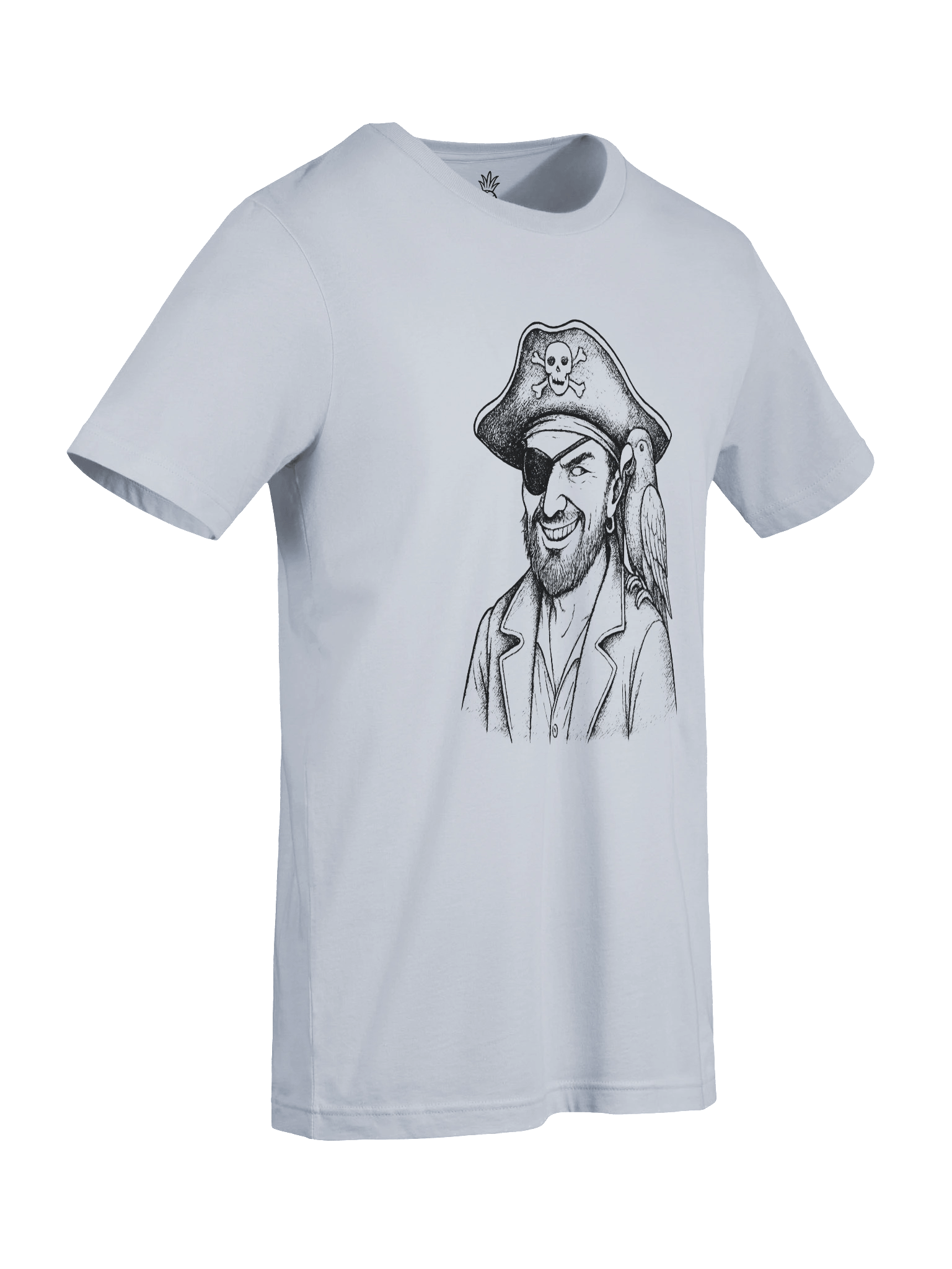 Pirate Captain and Parrot Unisex T-Shirt product image (91)