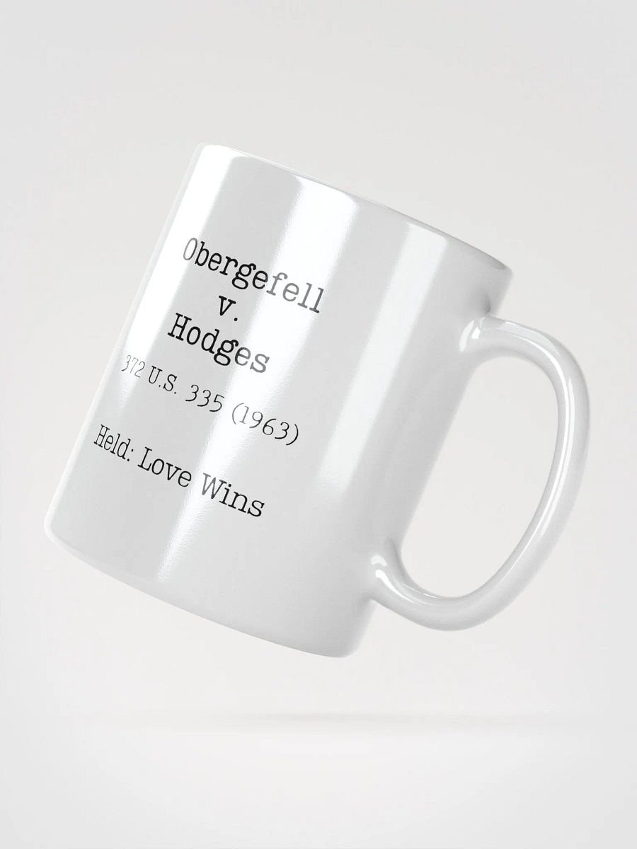 Obergefell v. Hodges "Love Wins" Mug product image (8)