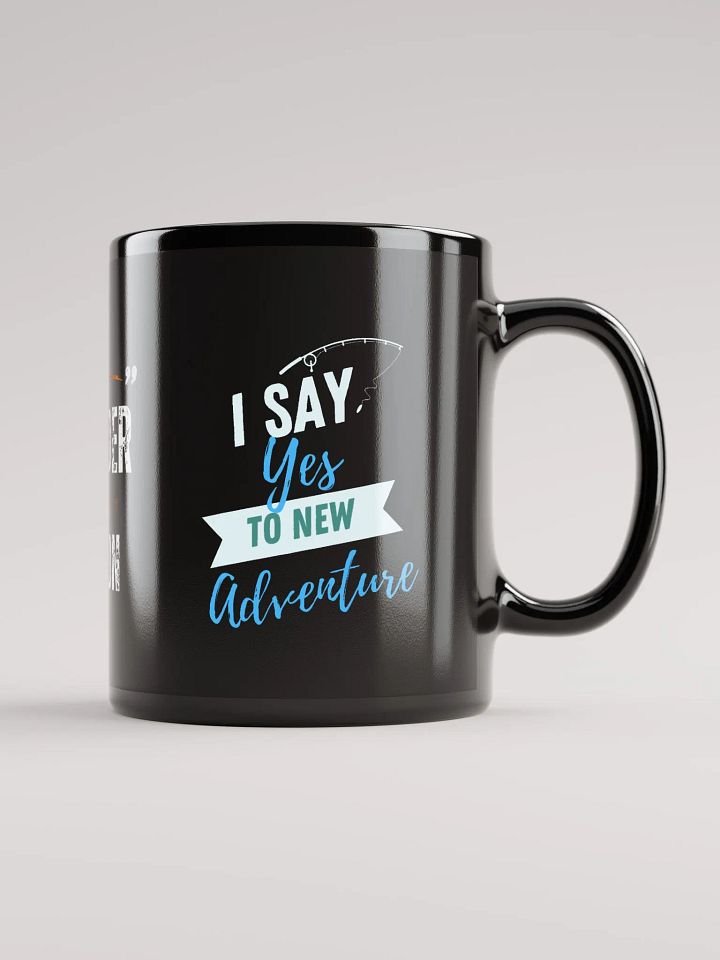 Fragmented Dreams Black Glossy Mug product image (2)
