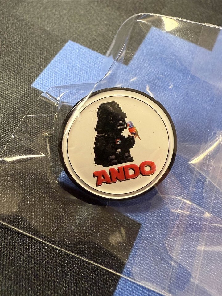 Ando logo pin (INCLUDING SHIPPING) product image (2)