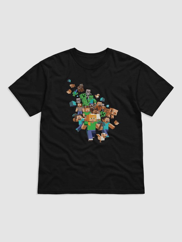 Minecraft Mob Pile T-Shirt product image (1)