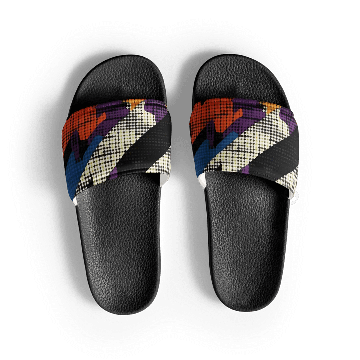 Geometric Pop Art | Men's Slides product image (1)