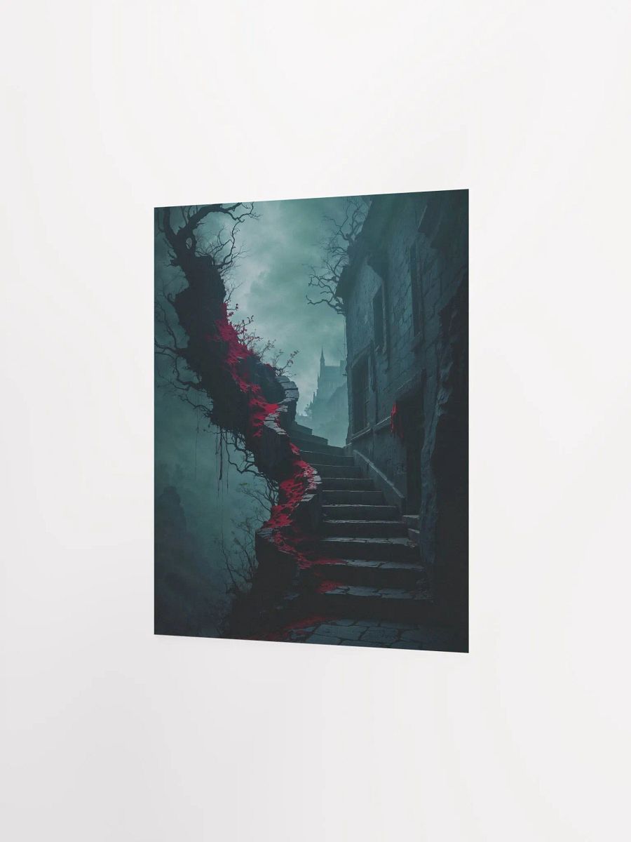 Crimson Ascent Matte Poster product image (13)