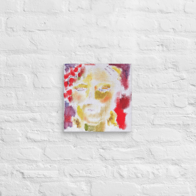 Kerouac #1 (1986) on canvas (12" x 12") product image (2)