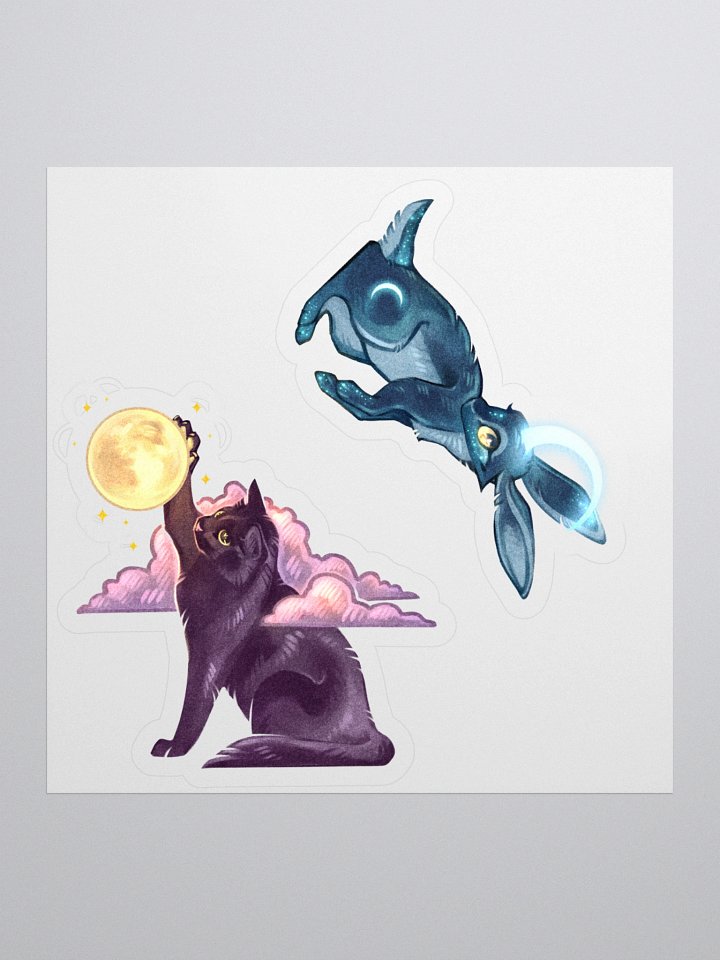 Twilight thicket | Kiss-cut sticker sheet product image (1)
