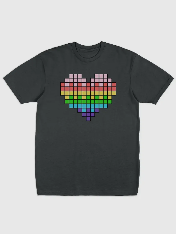 Easter Heart Premium Heavyweight Tee product image (1)