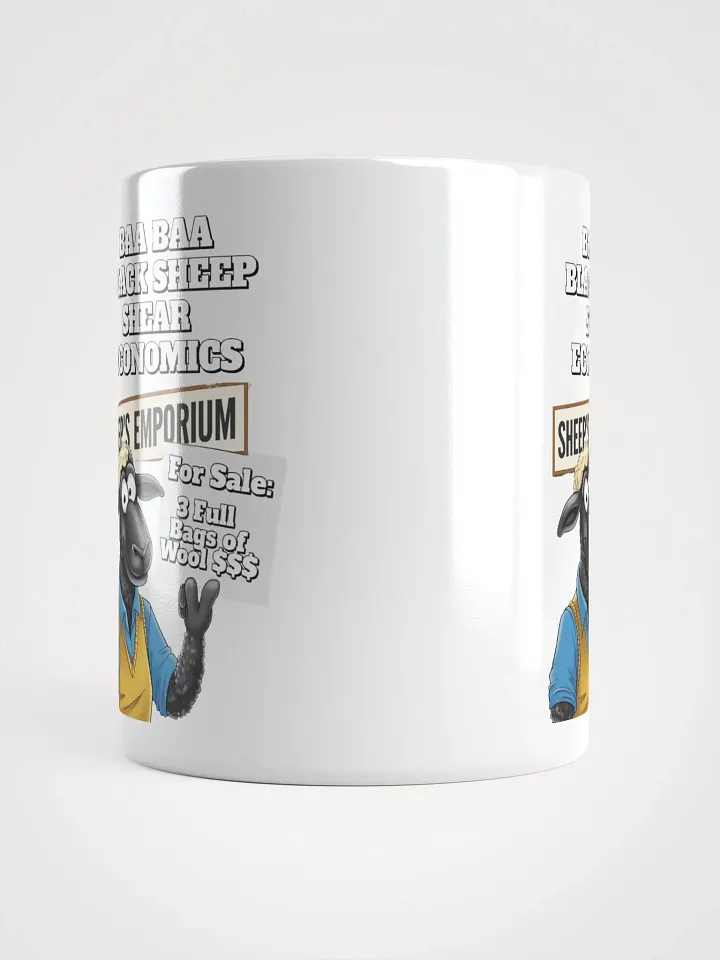 Baa Baa Black Sheep - The Entrepreneur - Funny White Coffee Mug product image (2)
