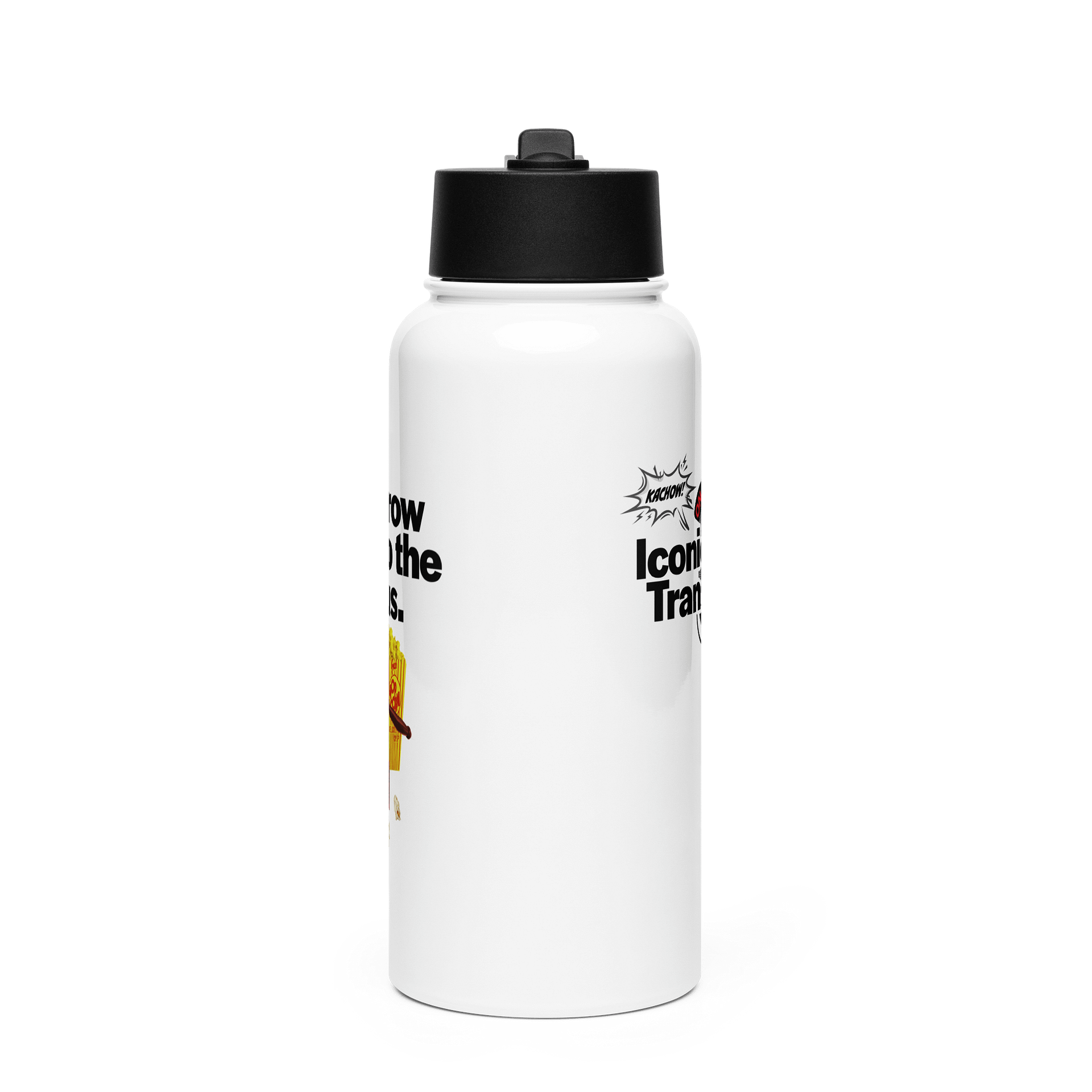 Circus Steel Water Bottle w/ Straw Lid product image (3)