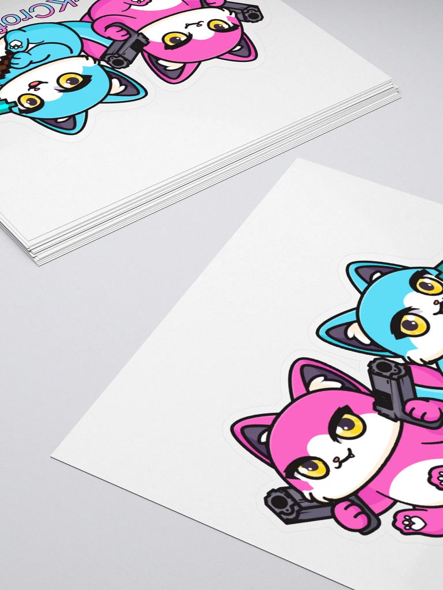 Gemini Kitty Sticker product image (11)
