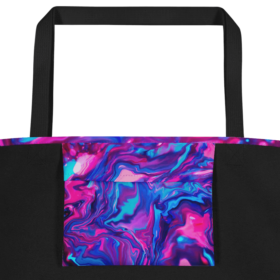 Multicolour Swirls All-Over Tote Bag product image (4)
