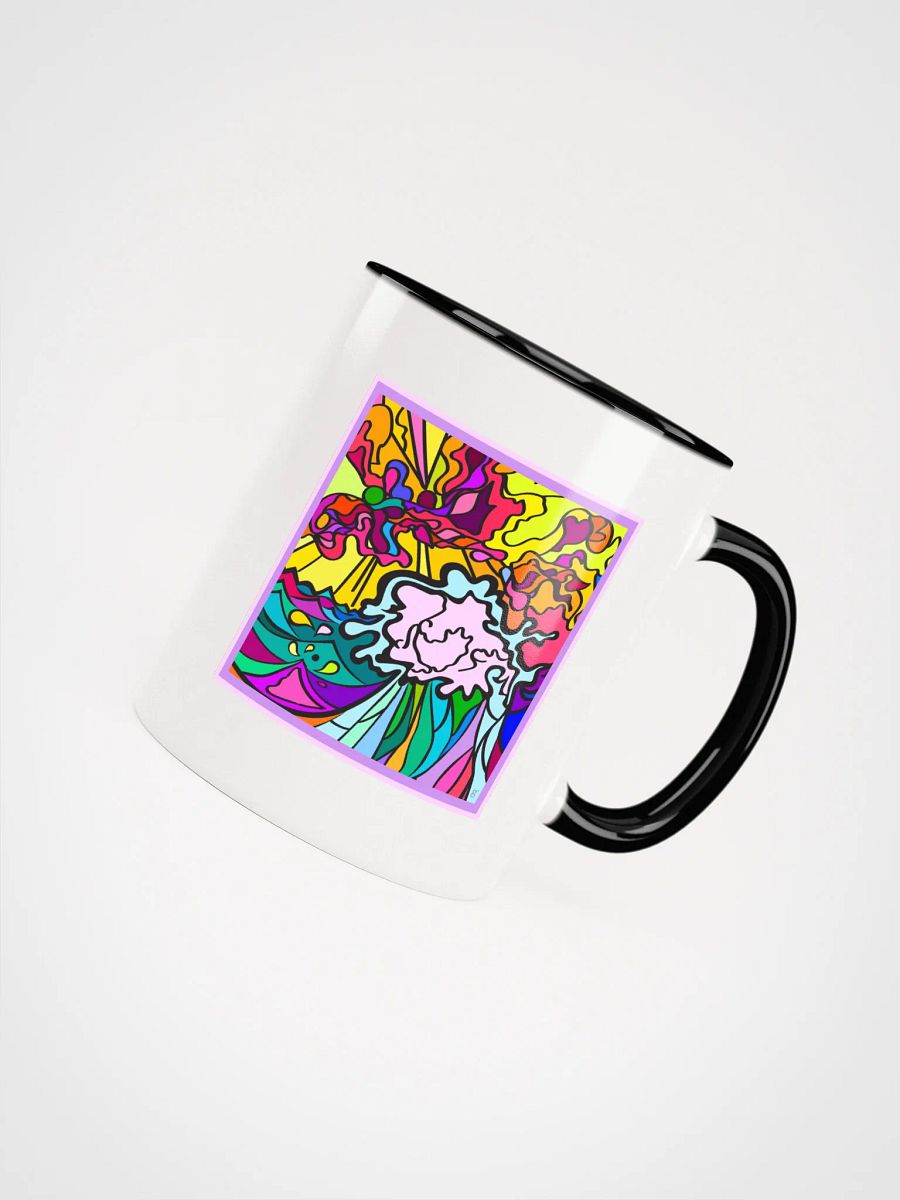 Vibrant Swirls Ceramic Mug – Wave at Sunset product image (5)