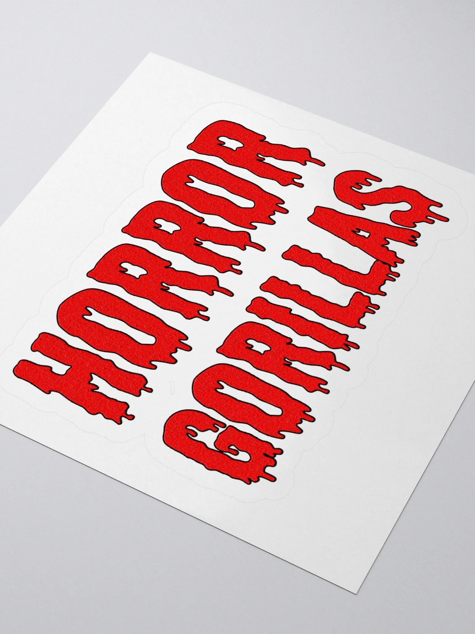 Horror Gorillas Sticker product image (3)