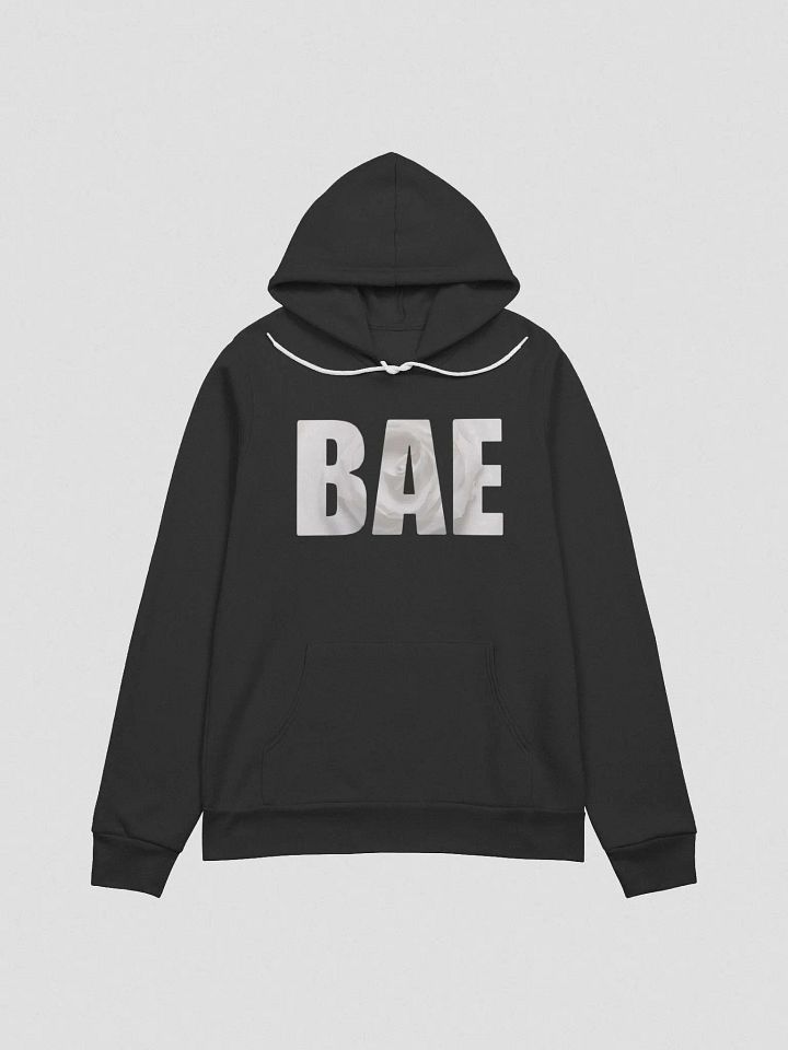White Rose Calm Winter Hoodie product image (2)