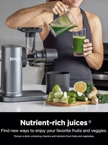 Ninja JC151 NeverClog Cold Press Juicer, Powerful Slow Juicer with Total Pulp Co product image (3)