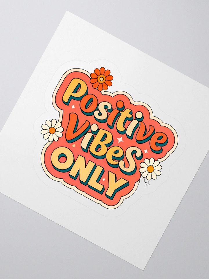 Positive Vibes Only Sticker Pack product image (5)