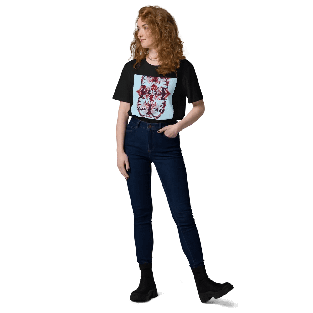 OGLALA/MANDALA Unisex EcoOrganic Cotton Tshirt by Song in the Wind product image (9)