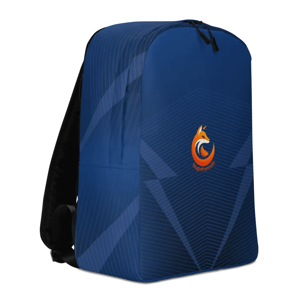 Nogo Backpack minimaliste bleu product image (8)