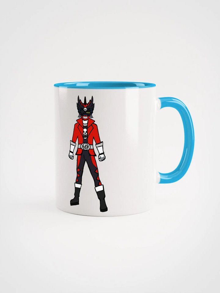 Blue & Rad Wolf Rangers - Ceramic Mug with Color Inside product image (2)