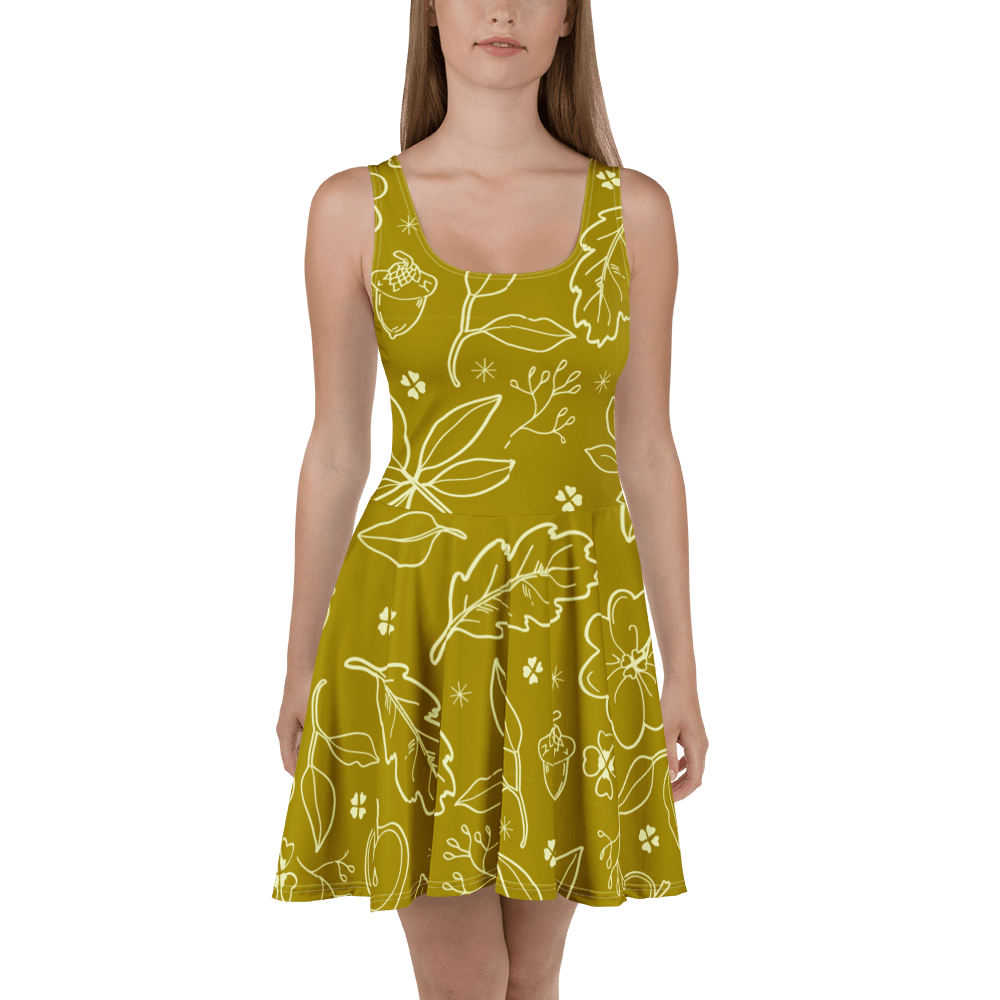 Nature's Sketch Skater Dress product image (2)