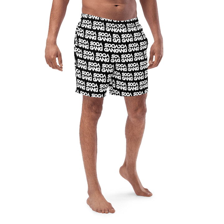 Jouvert Pattern Swim Trunks product image (1)