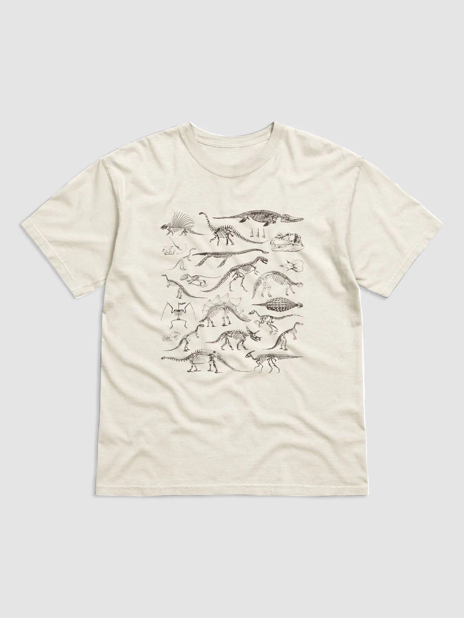 Dinosaur Bones and Skeletons Tee | T-Shirt for Paleontology, Osteology, Dino Fossils, & Prehistoric Enthusiasts product image (12)