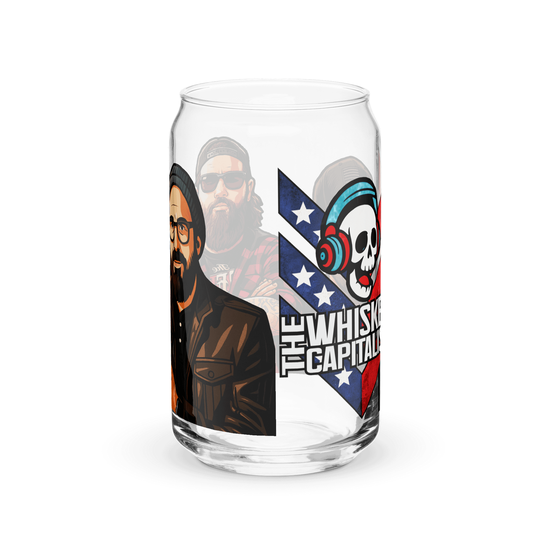TWC Skull Logo Can-Shaped Glass product image (4)