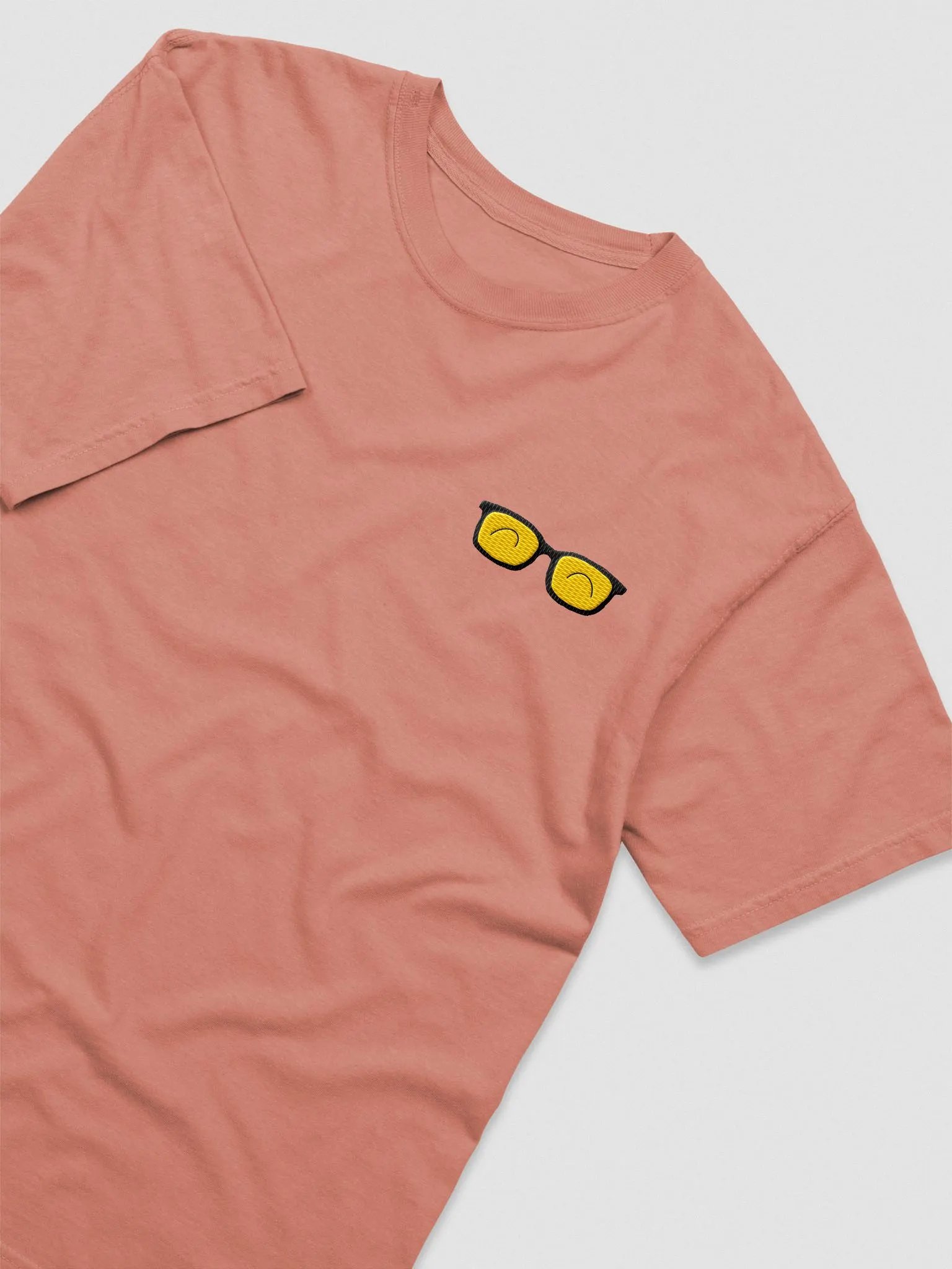 Warm Light Sunglasses T-Shirt (Embroidered) product image (1)