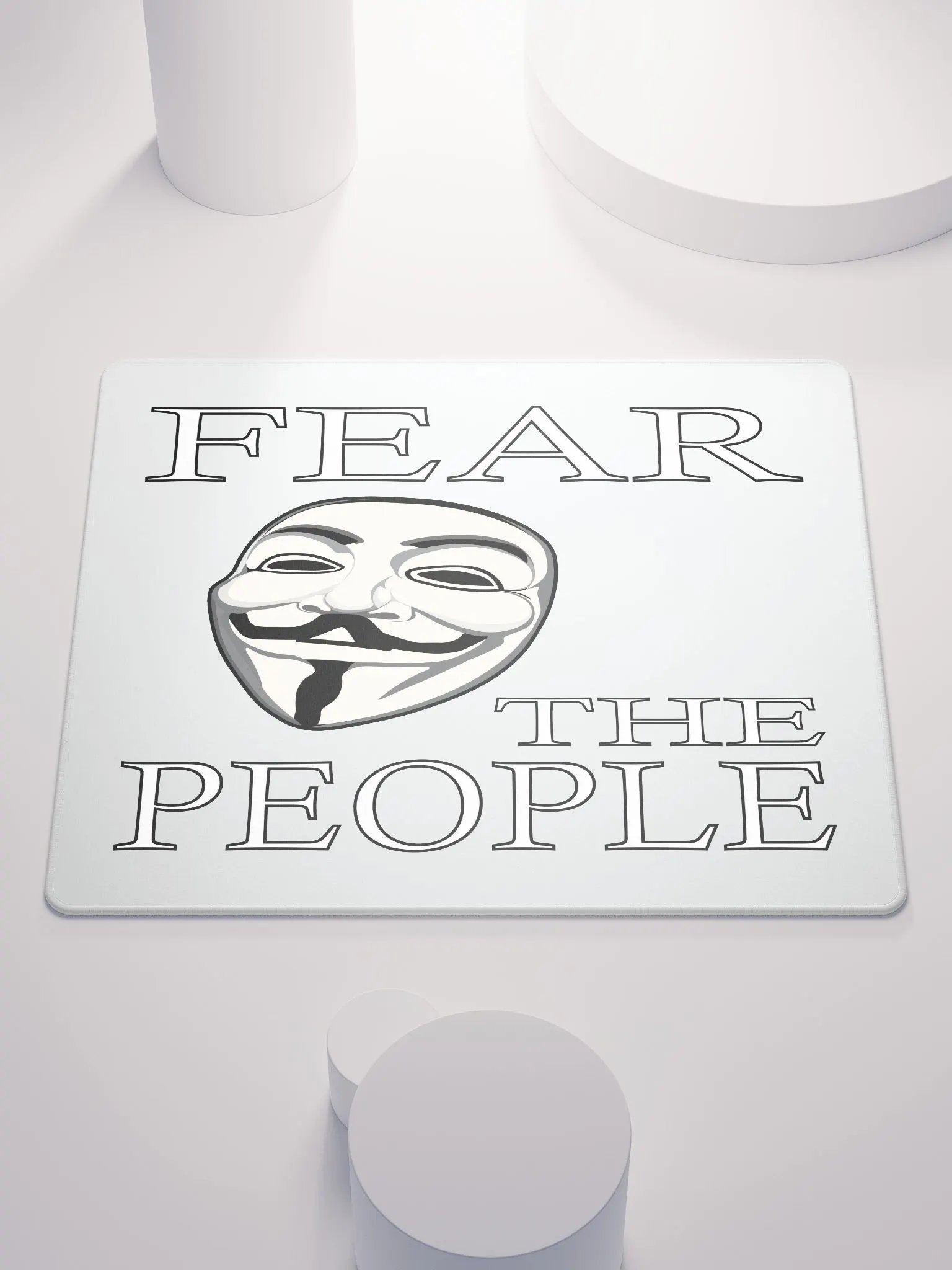 Fear The People - Gaming Mouse Pad product image (1)