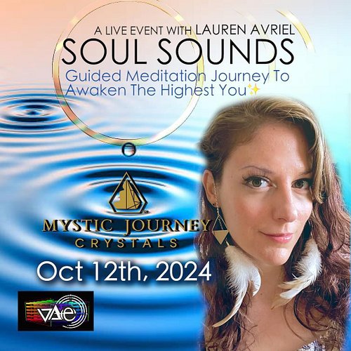 Exciting News!! SOUL SOUNDS - Guided Meditation Journey to Awaken the Highest You is coming to Mystic Journey Crystals! @myst...