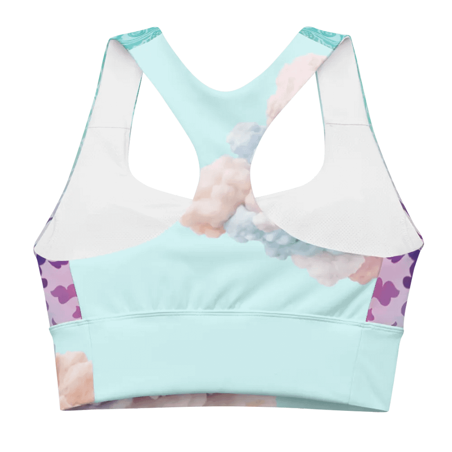 Pastel Incarnation Recycled Longline Sports Bra product image (3)