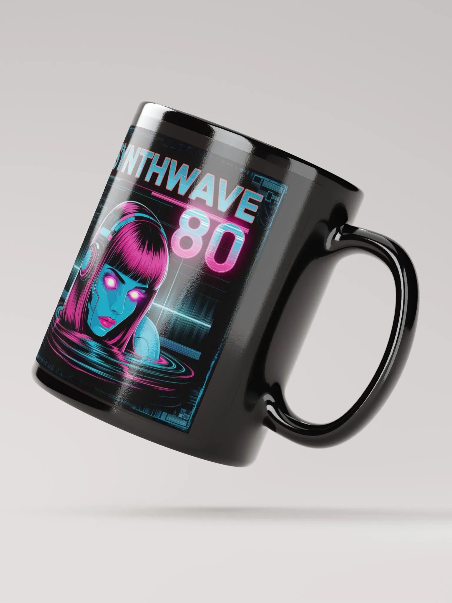 Neon Synthwave 80 Mug product image (4)