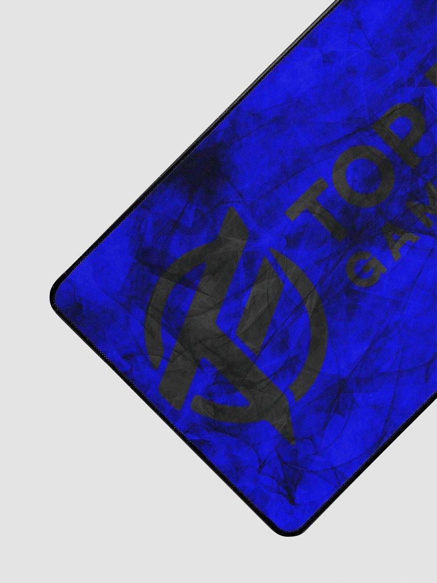 TopFrag™ Blue Spiral Dark Logo Desk Mat 15.5" x 31.5" product image (3)