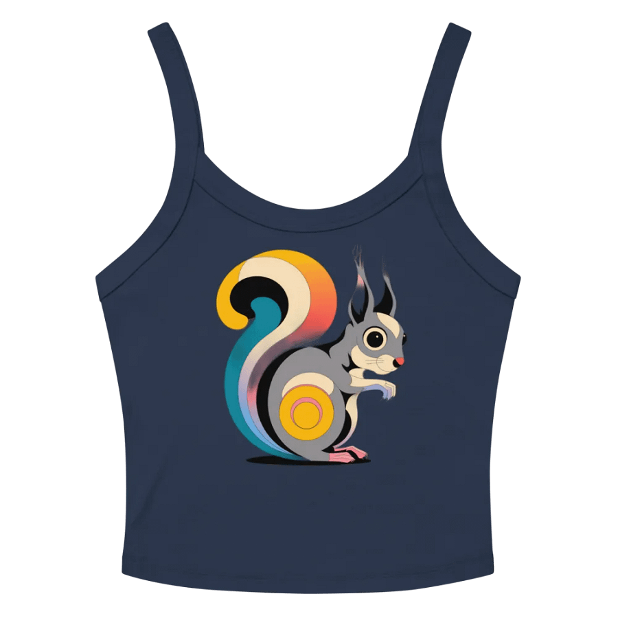 Whimsical Squirrel Tail Tank Top product image (2)