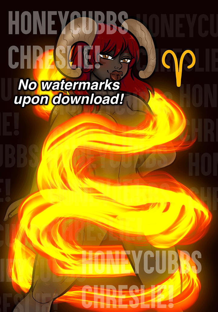 Aries Digital Wallpaper Download w/ NSFW Alts product image (2)