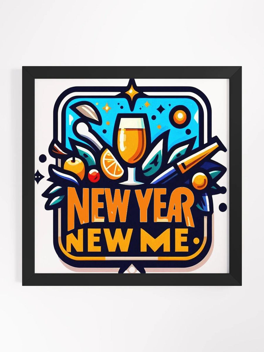 New Year New Me Framed Poster product image (1)