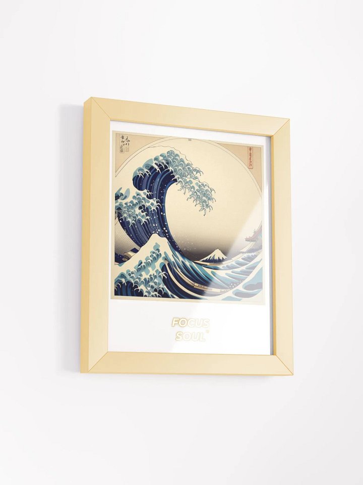 Soulful Wave Serenity Framed Poster product image (26)