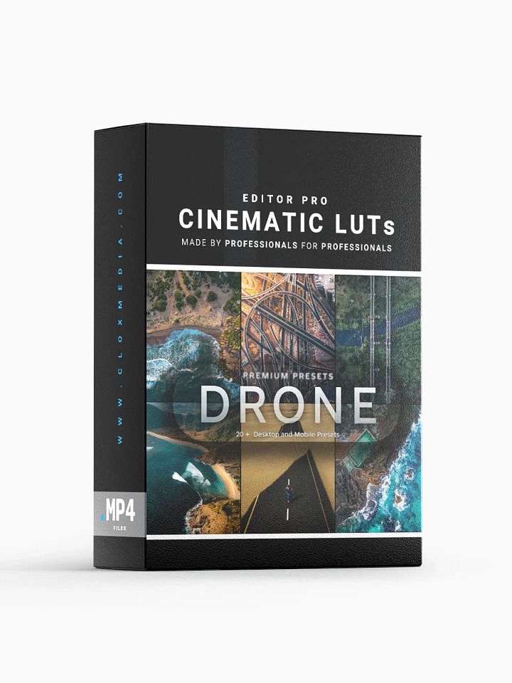 EDITOR PRO – Cinematic LUTs (Drones & Elegant) product image (1)