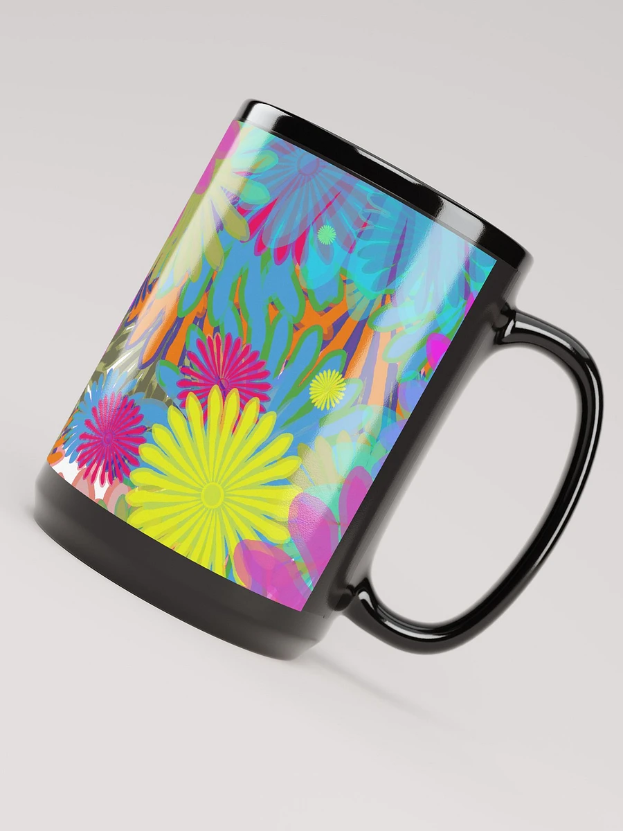 Daisy Festival Black Coffee Mug product image (4)
