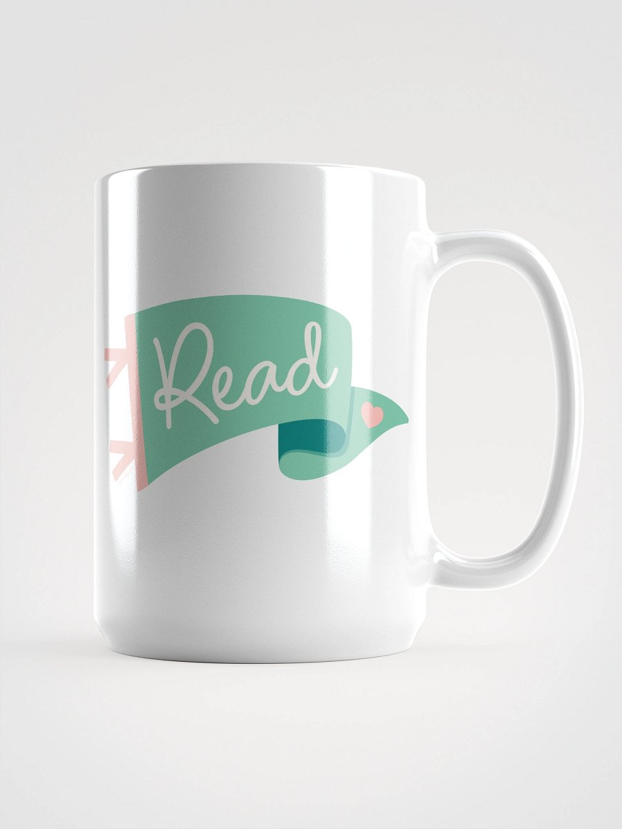 Go Team...Read! Mint Pennant Mug product image (1)