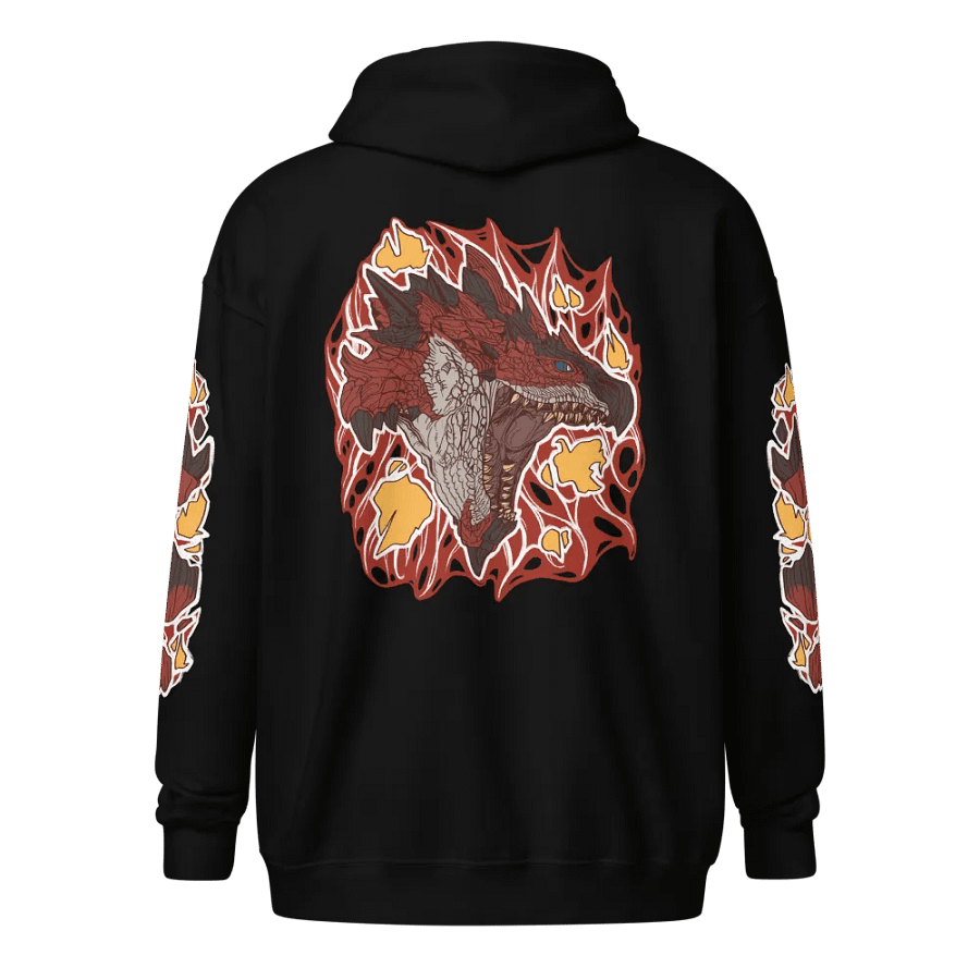 Rathalos (Alt Design) Zip-Up Hoodie product image (1)
