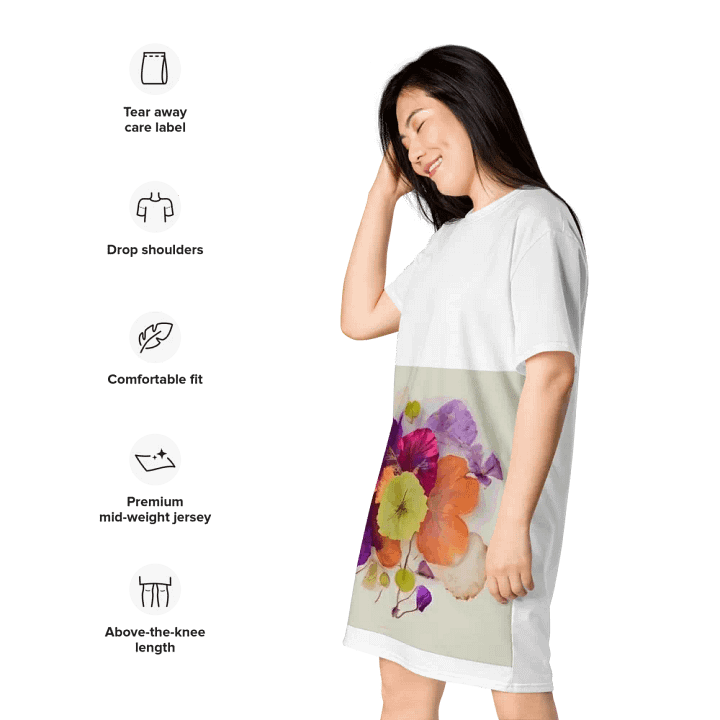 Petals and Leaves All-Over Dress product image (2)