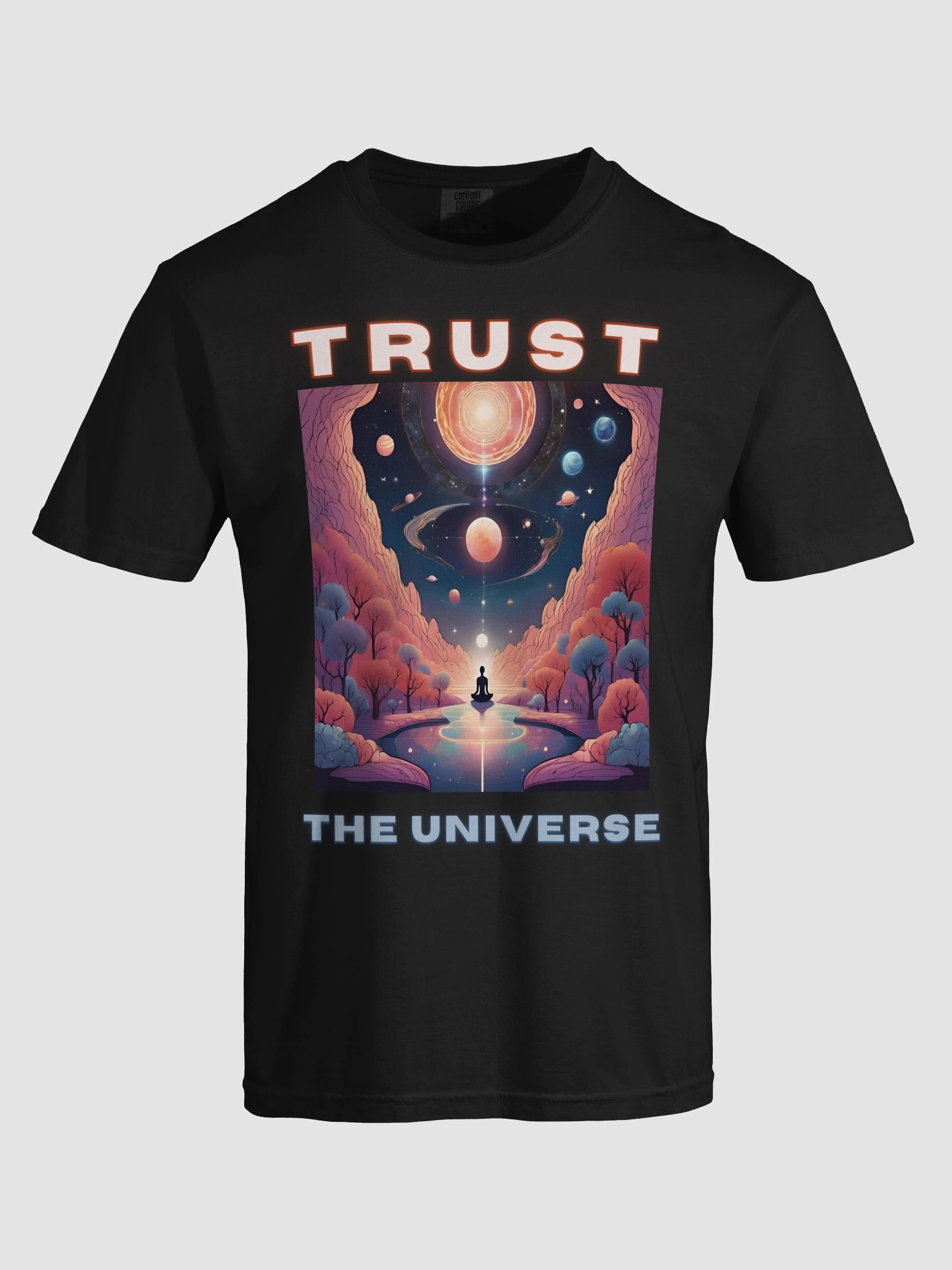Trust the Universe Meditation T-Shirt product image (58)