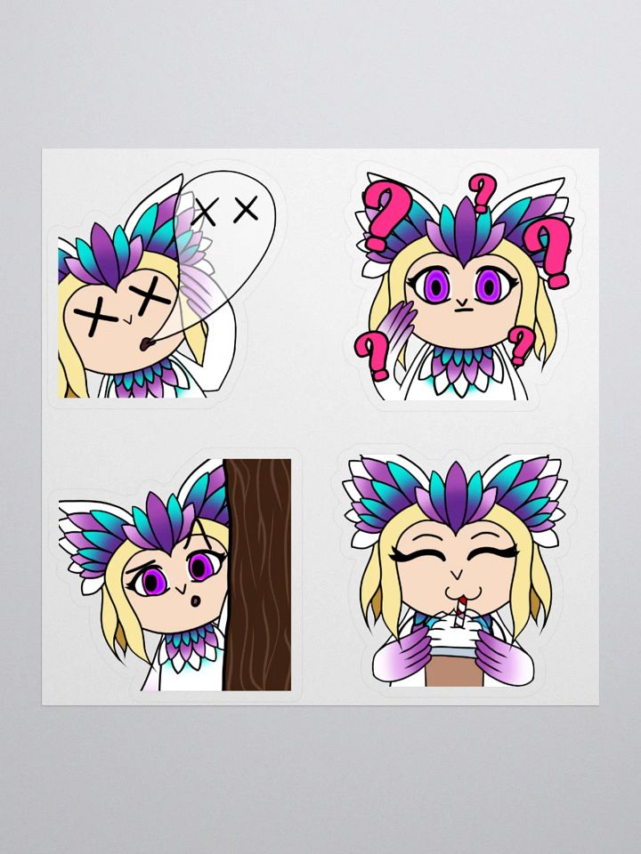 2/4 Emote Stickers product image (1)