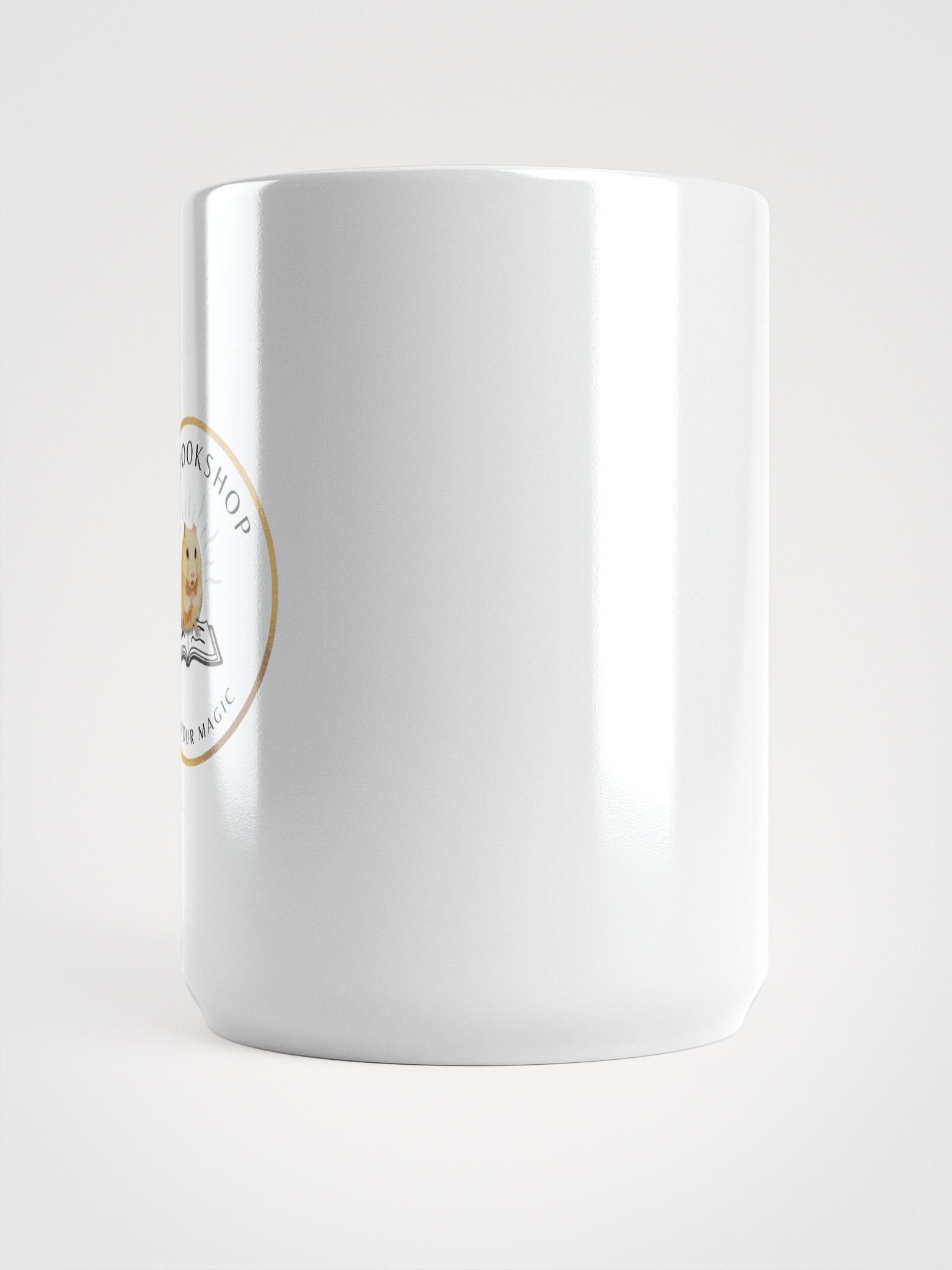 Hamster on a book mug product image (2)